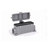 Embase en saillie 24B, Aluminium moulé sous pression, Alliage de zinc moulé, IP65, Sortie horizontale, M25